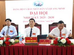 Đại hội Đảng bộ UBND xã Quang Minh lần thứ I, nhiệm kỳ 2025-2030