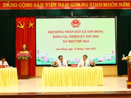 Kỳ họp thứ hai, HĐND xã Sơn Đồng khóa XX thông qua 5 Nghị quyết quan trọng