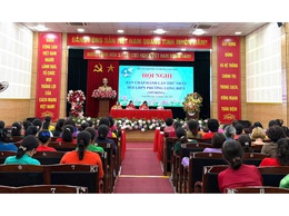 Hội nghị lần thứ nhất Ban Chấp hành Hội Liên hiệp Phụ nữ phường Long Biên (mở rộng)