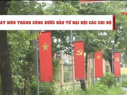 Thành công từ đại hội các Chi, Đảng bộ của xã Hát Môn.