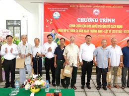 Xã Bình Minh tổ chức khám, tư vấn sức khỏe, cấp thuốc miễn phí cho người có công với cách mạng