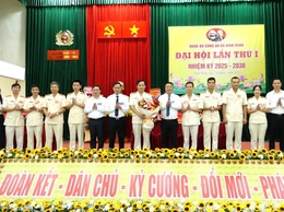 CÔNG AN XÃ BÌNH MINH TỔ CHỨC THÀNH CÔNG ĐẠI HỘI ĐẢNG BỘ LẦN THỨ I, NHIỆM KỲ 2025 – 2030