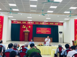 ĐẢNG ỦY PHƯỜNG YÊN NGHĨA TỔ CHỨC HỘI NGHỊ LẤY Ý KIẾN ĐÓNG GÓP VÀO DỰ THẢO BÁO CÁO CHÍNH TRỊ TRÌNH ĐẠI HỘI ĐẠI BIỂU ĐẢNG BỘ PHƯỜNG LẦN THỨ NHẤT 