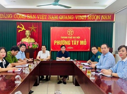 UBND phường Tây Mỗ tham dự phiên họp thứ nhất Ban Chỉ đạo Phòng thủ dân sự quốc gia về công tác phòng, chống thiên tai và tìm kiếm cứu nạn năm 2025