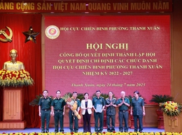 Hội nghị công bố Quyết định thành lập Hội Cựu chiến binh phường Thanh Xuân, nhiệm kỳ 2022-2027
