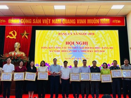 Xã Ngọc Hồi :Tổng kết công tác tổ chức Đại hội Đại biểu Đảng bộ xã Ngọc Hồi lần thứ I, nhiệm kỳ 2025 - 2030