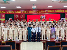Đại hội Đảng bộ Công an xã lần thứ nhất, nhiệm kỳ 2025 - 2030 thành công tốt đẹp