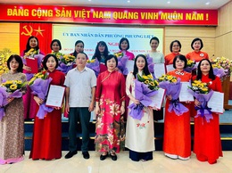 PHƯỜNG PHƯƠNG LIỆT TỔ CHỨC HỘI NGHỊ CÔNG BỐ QUYẾT ĐỊNH BỔ NHIỆM CÁN BỘ TRƯỜNG MẦM NON, TIỂU HỌC, TRUNG HỌC CƠ SỞ CÔNG LẬP VÀ TRẠM Y TẾ