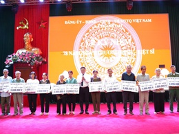 Xã Thanh Oai kỷ niệm 78 năm Ngày Thương binh - Liệt sĩ (27/7/1947 – 27/7/2025)