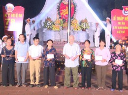 Xã Phúc Lộc trang trọng tổ chức Lễ thắp nến tri ân các anh hùng liệt sỹ nhân dịp kỷ niệm 78 năm Ngày Thương binh – Liệt sỹ (27/7/1947-27/7/2025)