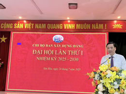 Đại hội Chi bộ Ban Xây dựng Đảng Đảng ủy phường Yên Hoà lần thứ I, nhiệm kỳ 2025 - 2030 