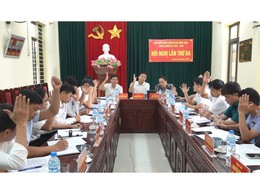 Hội nghị lần thứ Ba - Ban Chấp hành Đảng bộ xã Minh Châu: Thông qua nhiều nội dung quan trọng chuẩn bị Đại hội Đảng bộ xã lần thứ I