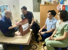 XÃ ĐẠI THANH: THĂM TẶNG QUÀ TRI ÂN CÁC THƯƠNG BỆNH BINH CÓ HOÀN CẢNH KHÓ KHĂN TRÊN ĐỊA BÀN