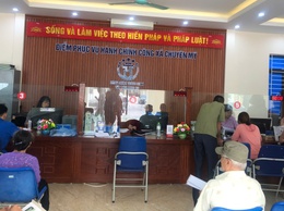 Xã Chuyên Mỹ đẩy mạnh thực hiện thủ tục hành chính online: Hiện đại, tiện lợi và tiết kiệm cho người dân