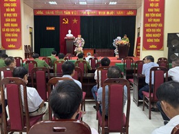 DÂN HÒA TỔ CHỨC HỘI NGHỊ TRIỂN KHAI CÔNG TÁC PHÒNG CHÁY, CHỮA CHÁY VÀ CỨU NẠN, CỨU HỘ