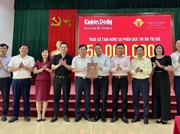 Tam Hưng: Chính quyền địa phương, Báo Kinh tế & Đô thị và Tập đoàn Bờ Biển Vàng tri ân các gia đình chính sách
