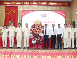 Công an xã Bát Tràng tổ chức Đại hội Đảng bộ lần thứ nhất, nhiệm kỳ 2025-2030