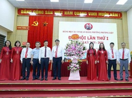 Đảng bộ các cơ quan Đảng phường Phương Liệt tổ chức Đại hội lần thứ I thành công tốt đẹp
