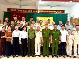Công bố Quyết định thành lập Chi hội Cựu Công an nhân dân phường Phú Lương