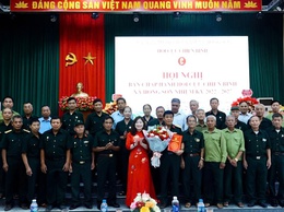 Hội Cựu chiến binh xã Hồng Sơn công bố Quyết định về công tác cán bộ và họp Ban Chấp hành mở rộng lần thứ Nhất nhiệm kỳ 2022 - 2027