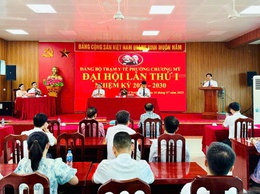 Đảng bộ Trạm y tế phường Chương Mỹ tổ chức thành công Đại hội lần thứ I, nhiệm kỳ 2025 – 2030