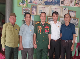 Chi hội Cựu Công an xã Phúc Sơn tổ chức hoạt động tri ân nhân dịp kỷ niệm 78 năm Ngày Thương binh - Liệt sỹ (27/7/1947 – 27/7/2025)
