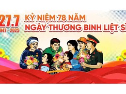 Xã Hát Môn tổ chức Lễ thắp nến tri ân, nhân dịp kỷ niệm 78 năm Ngày thương binh liệt sỹ (27/7/1947, 27/7/2025)