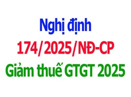 Thuế cơ sở 13 TP Hà Nội lưu ý nội dung: Nghị định 174/2025/NĐ-CP quy định chính sách giảm thuế giá trị gia tăng theo Nghị quyết 204/2025/QH15 ngày 17/6/2025 của Quốc hội