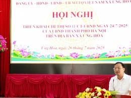 ỨNG HÒA: CHỦ ĐỘNG, QUYẾT TÂM TẠO ĐỘT PHÁ TRONG THỰC HIỆN CHUYỂN ĐỔI SỐ.