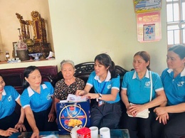 HỘI LIÊN HIỆP PHỤ NỮ XÃ VÂN ĐÌNH THIẾT THỰC HOẠT ĐỘNG TRI ÂN CÁC GIA ĐÌNH CHÍNH SÁCH