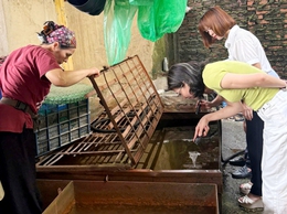 Phường Thanh Xuân ra quân tổng vệ sinh môi trường - diệt bọ gậy phòng chống sốt xuất huyết 