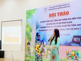 Trường Tiểu học Nguyễn Thị Minh Khai khởi động hành trình chinh phục tiếng Anh cho học sinh