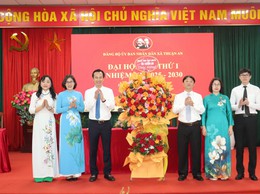 Đại hội Đảng bộ UBND xã Thuận An lần thứ I, nhiệm kỳ 2025 - 2030 thành công tốt đẹp