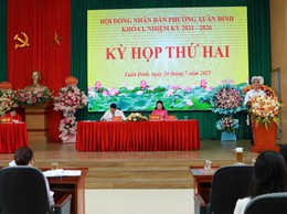 HĐND phường Xuân Đỉnh tổ chức kỳ họp thứ 2 thông qua nhiều nghị quyết quan trọng
