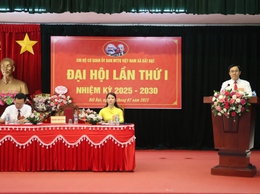 Đại hội Chi bộ Cơ quan Ủy Ban MTTQ Việt Nam xã Bất Bạt lần thứ I, nhiệm kỳ 2025 – 2030.
