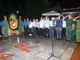 Thắp nến tri ân của Tuổi trẻ phường Vĩnh Hưng, Thành phố Hà Nội