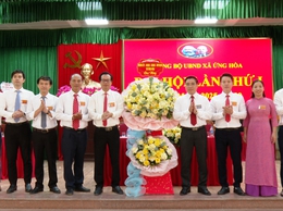 ĐẢNG BỘ UBND XÃ ỨNG HÒA TỔ CHỨC THÀNH CÔNG ĐẠI HỘI LẦN THỨ NHẤT, NHIỆM KỲ 2025 -2030.