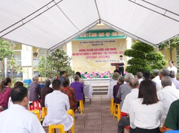 Xã Vân Đình, 410 người có công, gia đình chính sách được thăm khám sức khỏe nhân kỷ niệm 78 năm Ngày Thương binh - Liệt sỹ (27/7/1947-27/7/2025)