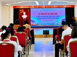 Lễ trao giải Cuộc thi Đại sứ Văn hóa đọc thành phố Hà Nội năm 2025