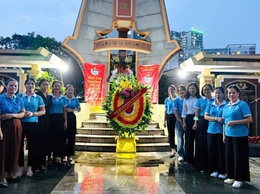 Hội Liên hiệp Phụ nữ Phường Yên Sở tổ chức các hoạt động kỷ niệm 78 năm ngày Thương binh Liệt sỹ