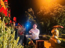 UBND xã Liên Minh thắp nến tri ân tưởng nhớ các Anh hùng liệt sĩ