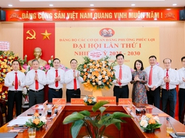 Đại hội Đảng bộ các Cơ quan Đảng phường Phúc Lợi nhiệm kỳ 2025-2030 thành công tốt đẹp
