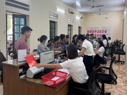Điểm phục vụ hành chính công xã Phú Nghĩa tiếp nhận tổng số 82 hồ sơ trong ngày 28/7/2025