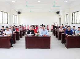 Xã Quốc Oai tổ chức hội nghị khởi công phần bổ sung công trình Trường Tiểu học Thạch Thán