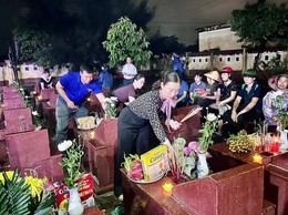 Chuyên Mỹ trang nghiêm, thành kính thắp sáng ngọn lửa tri ân 27/7
