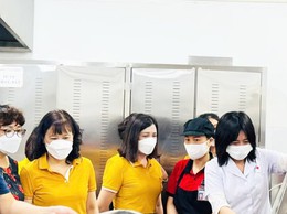 Kiểm soát tốt an toàn thực phẩm bếp ăn trường học