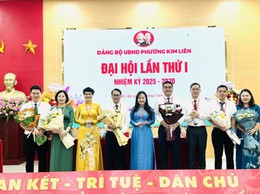Đảng bộ UBND phường Kim Liên tổ chức Đại hội lần thứ I, nhiệm kỳ 2025 – 2030.