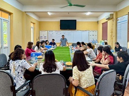 Phòng Văn hóa – xã hội xã Hoài Đức kiểm tra công tác tuyển sinh cho năm học 2025 – 2026 tại các trường công lập trên địa bàn