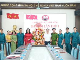 Đại hội Chi bộ Quân sự xã Phù Đổng lần thứ I, nhiệm kỳ 2025 - 2030 thành công tốt đẹp