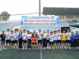 Bế mạc Giải bóng đá thanh niên xã Thanh Oai: Lan tỏa tinh thần đoàn kết